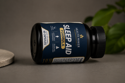 Health Maker Sleep Aid Formula supplement facts and label detail
