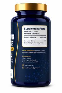 Magnesium Glycinate | Sleep & Calm Support | 60 Capsules — image 5