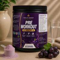 Pre-Workout + Creatine Grape — Strength & Endurance | 30 Servings — image 3